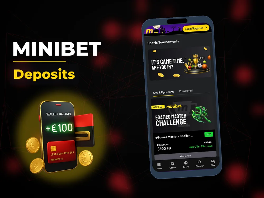 Minibet - Deposits