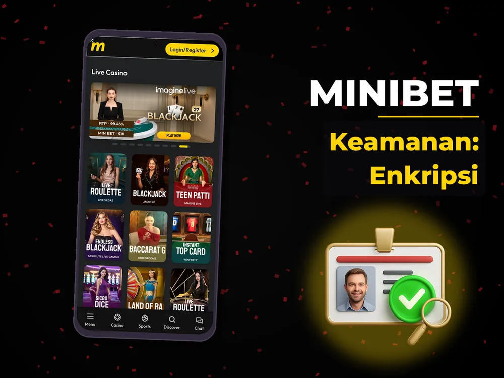 Minibet - Keamanan: Enkripsi